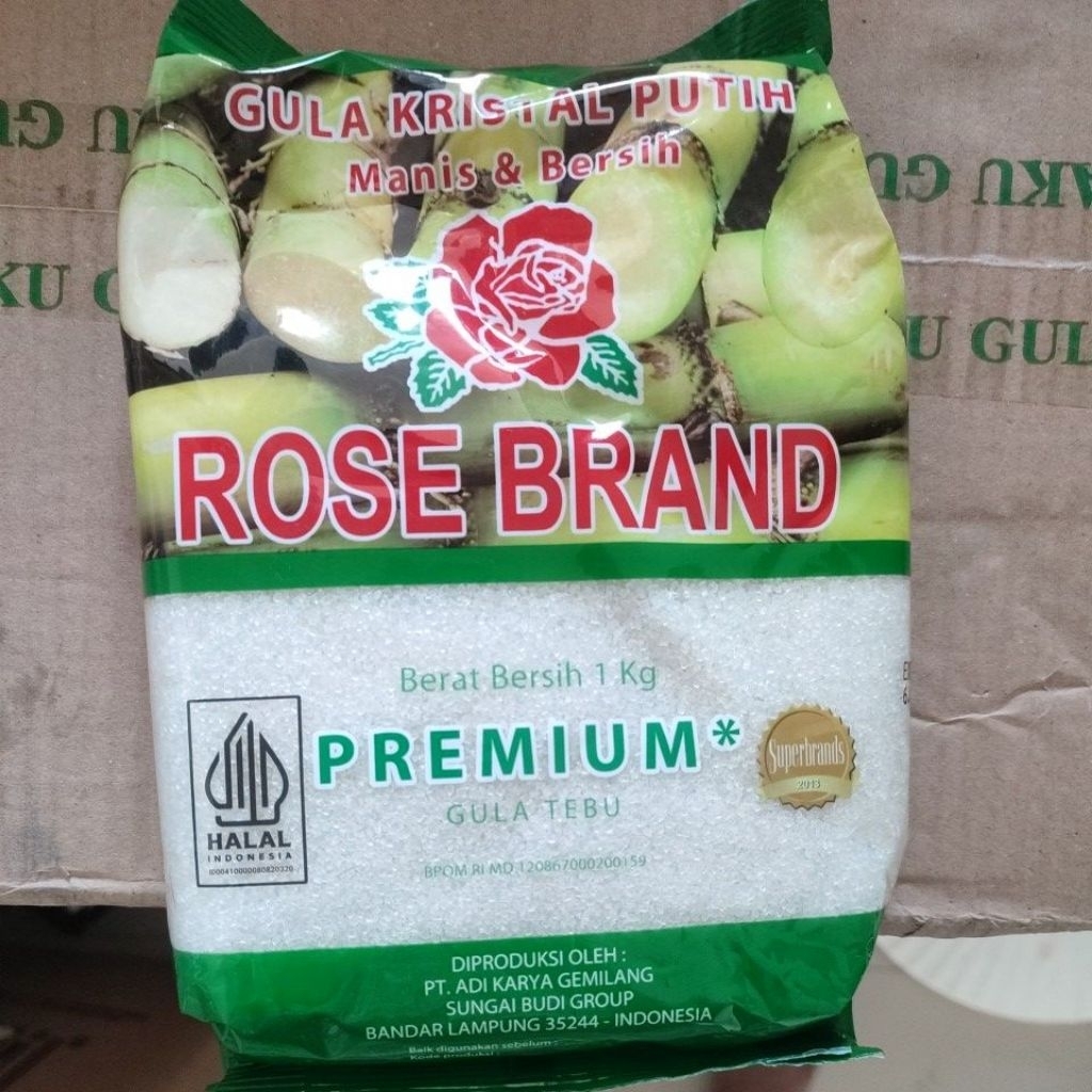 

Gula Rosebrand 1kg