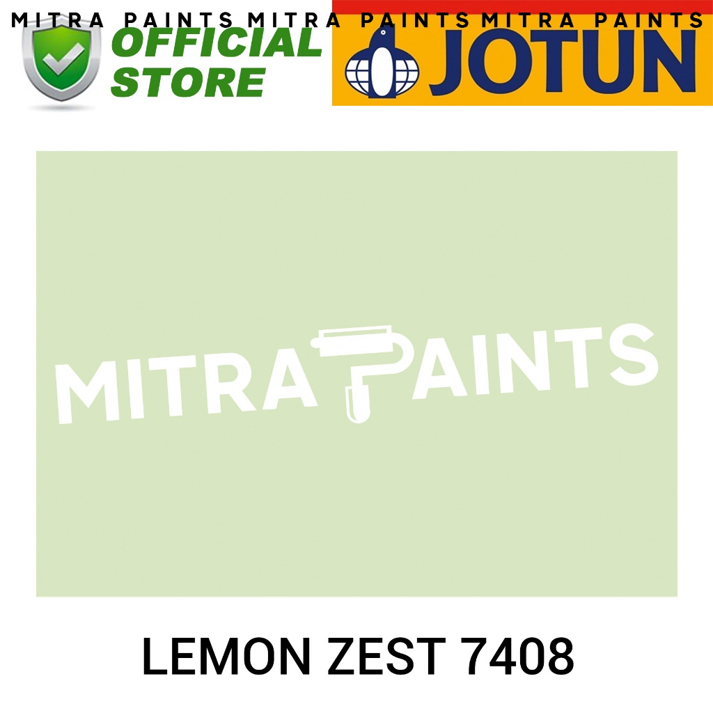 CAT TEMBOK CUSTOM JOTUN JOTAPLAST 26 KG 18 LITER LEMON ZEST 7408 / HIJAU