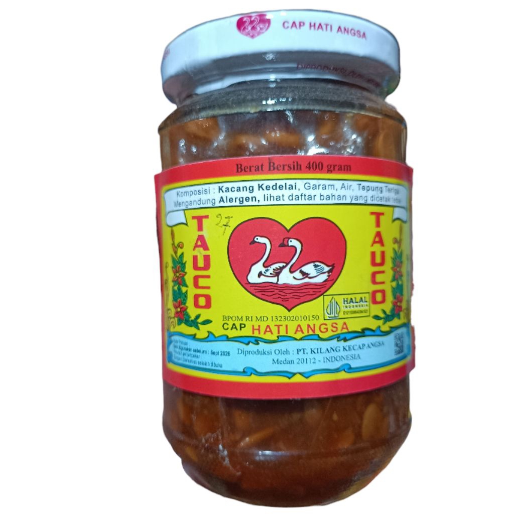 

Tauco Cap Hati Angsa 400gr Tauco Botol Kaca Kedelai Fermentasi