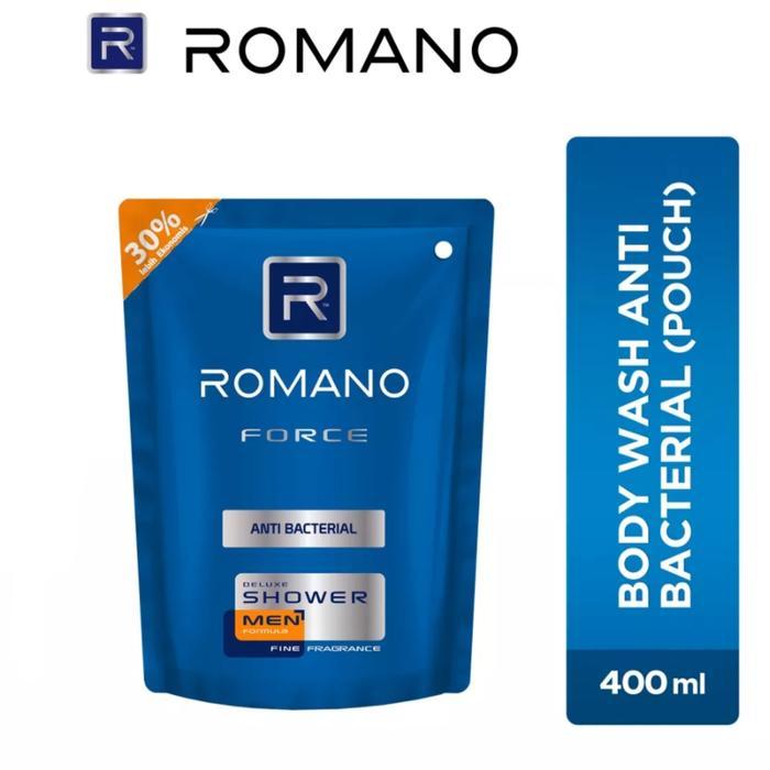ROMANO BODY WASH ANTI BAKTERI FORCE 400ML