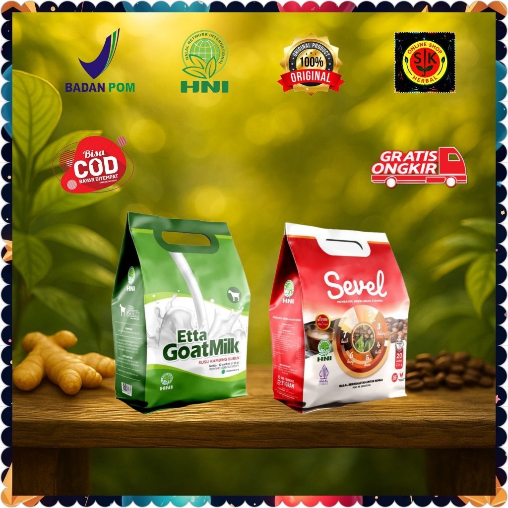 

Paket Bundling Susu Etta GoatMilk dan Sevel 7 Elemen