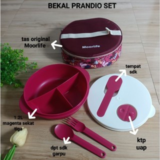 ORI MOORLIFE BEKAL ANAK TK PAUD DREAM SET/BEKAL PRANDIO/BEKAL MUNCHI
