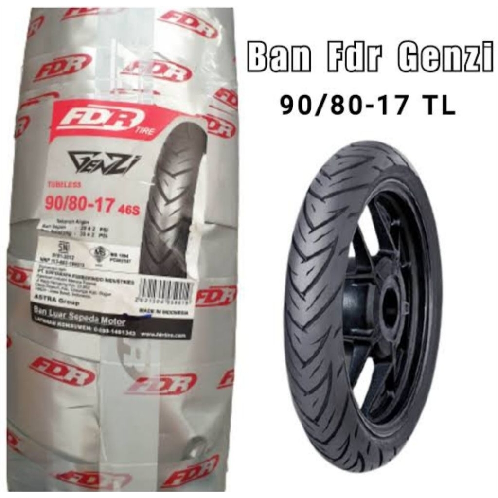 Ban luar fdr genzi 90/80-17