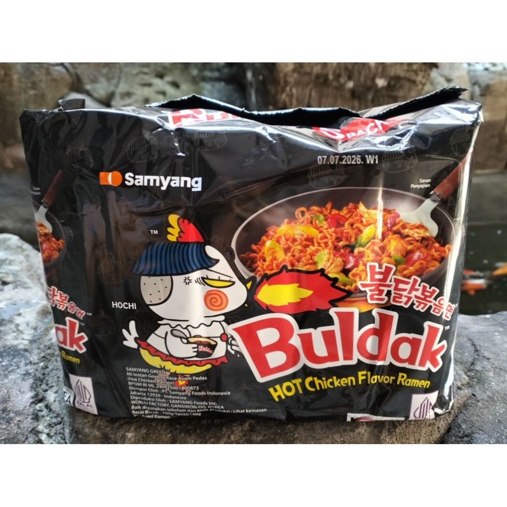 

Samyang buldak original HCR hot chicken ramen Ed 07.2026 isi 5