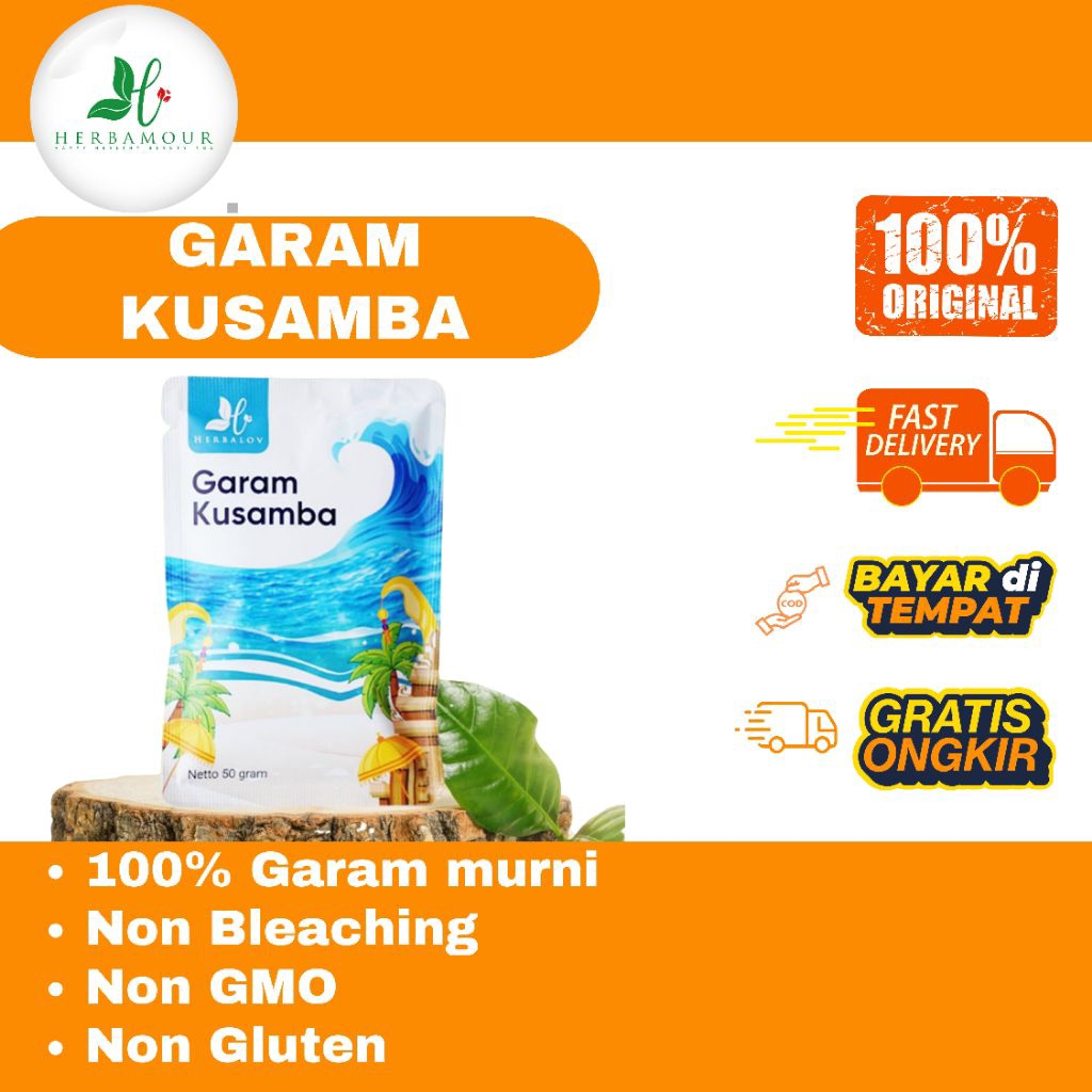 

[MITRA RESMI HERBAMOUR] GARAM KUSAMBA | 100% MURNI TANPA TAMBAHAN YODIUM | GLUTEN FREE | MENGATASI PERMASALAHAN PENCERNAAN | MENGOBATI MAGH ATAU GEERD | MENCEGAH OSTEOPOROSIS | MENGONTROL TEKANAN DARAH