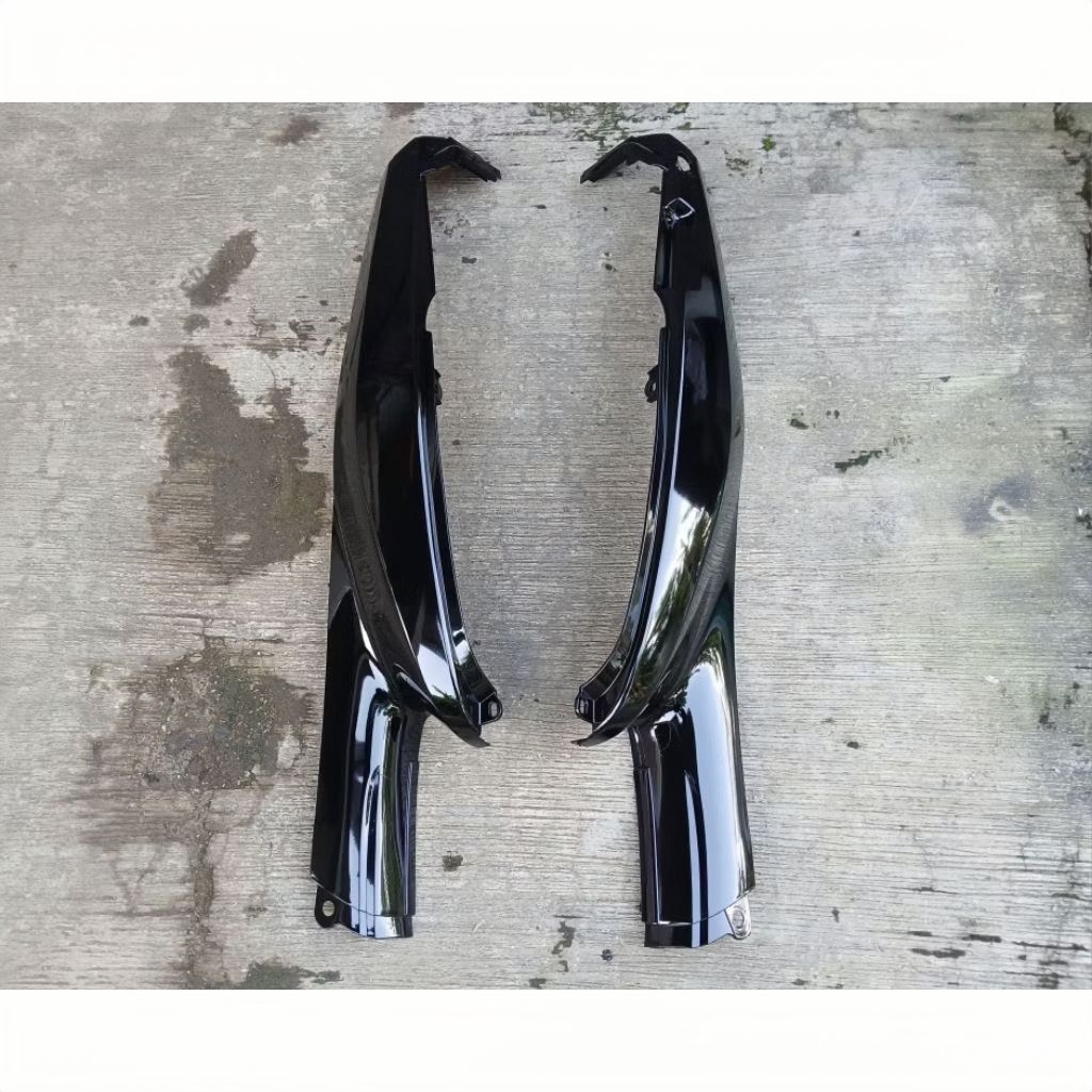 COVER BODY ALFA BODI SAMPING YAMAHA ALFA WARNA HITAM