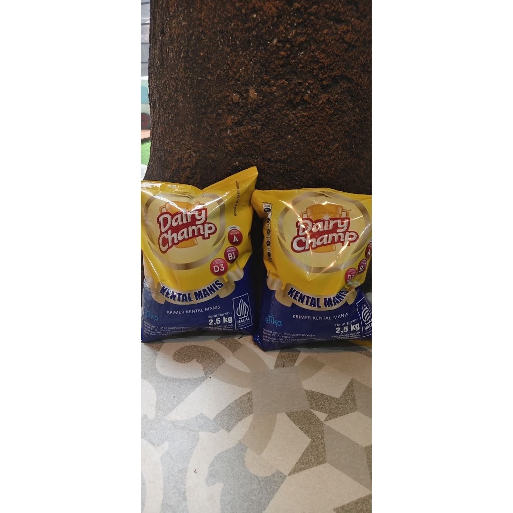 

dairy champ 2,5 kg isi 2 pcs khusus