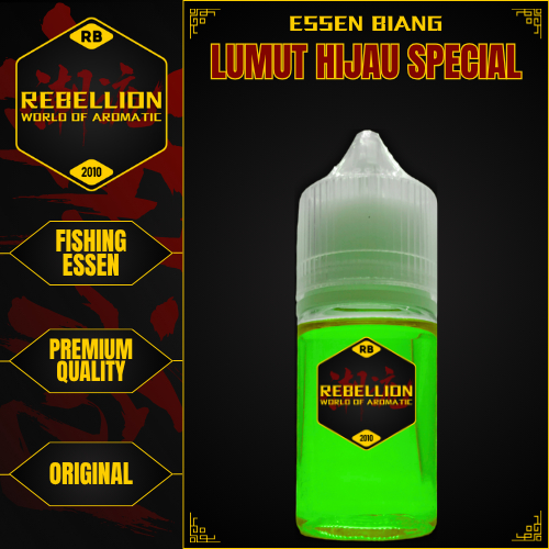 ESSEN REBELLION - Essen Biang Lumut Hijau Special / Essen Biang Murni Lumut Hijau Special Water Base