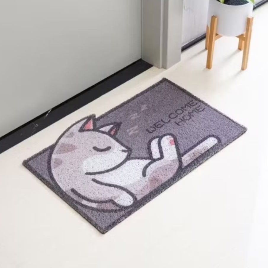 02 Cod - Ob93 Keset Kaki Anti Pasir Lap Kaki Aesthetic Ruang Tamu Kamar Teras Bihun Welcome Keset Ka