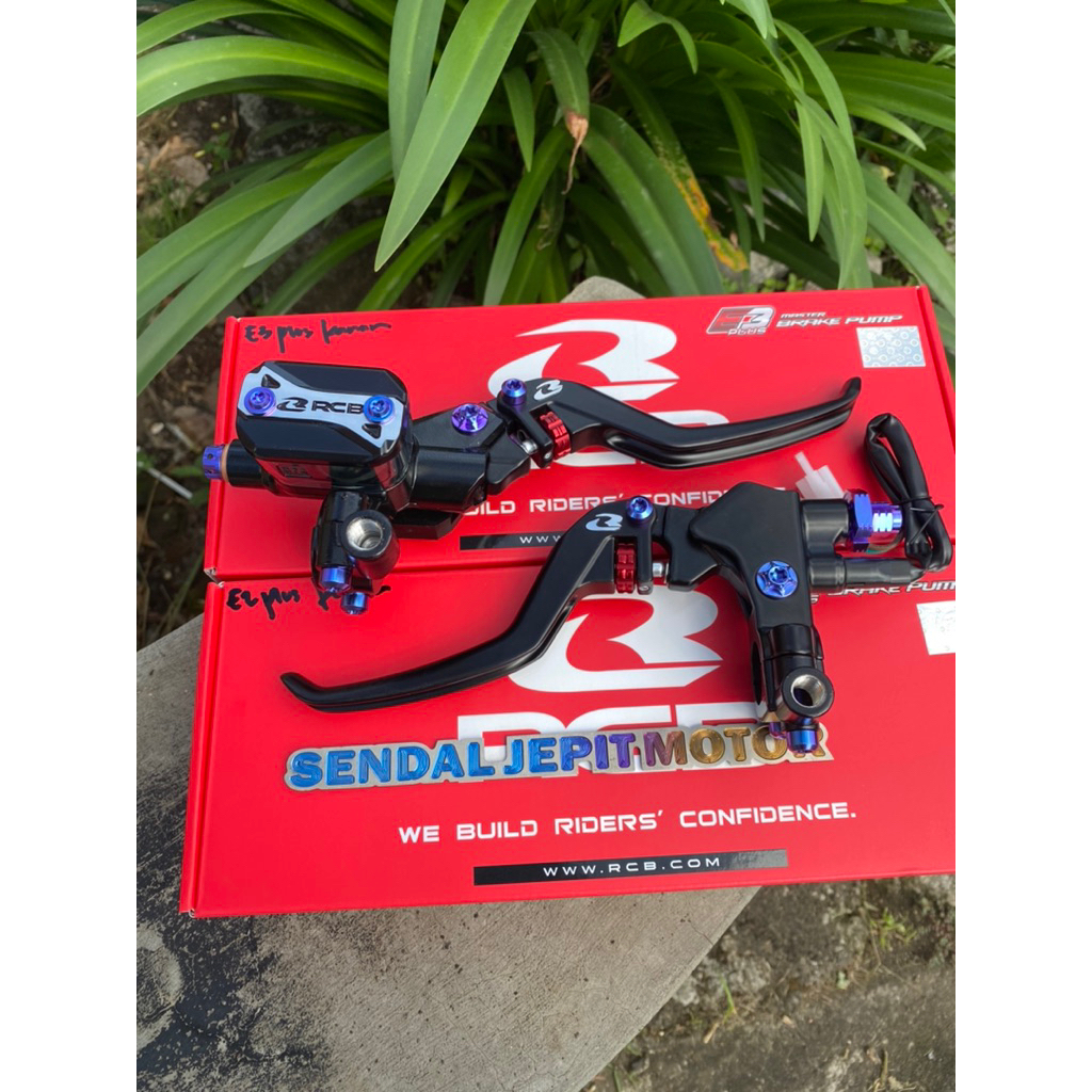 MASTER REM RCB E3+ SET BAUT TITANIUM ORIGINAL GR5 BAUT TITANIUM MASTER REM RCB KOTAK E3+ MASTER REM 
