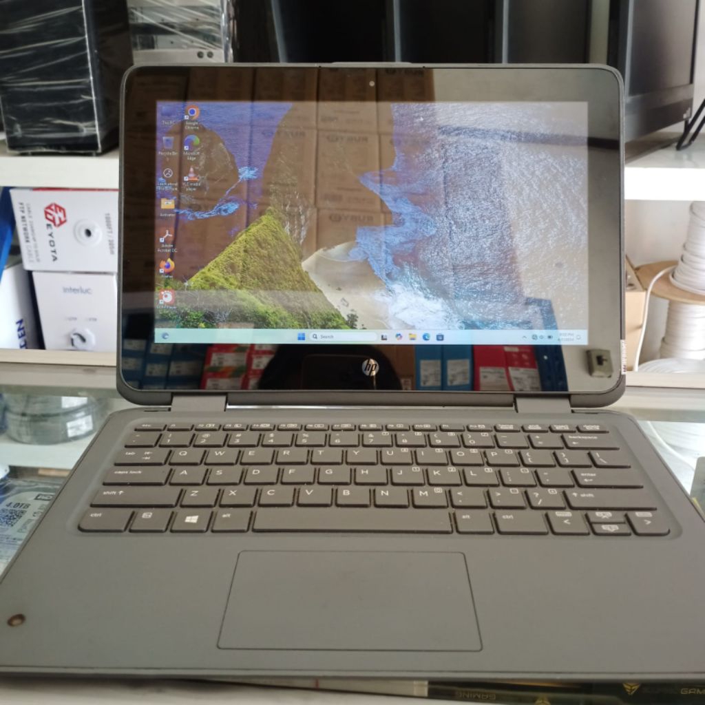 Laptop Hp X360 11G4  Second Dual Camera Touchsreen