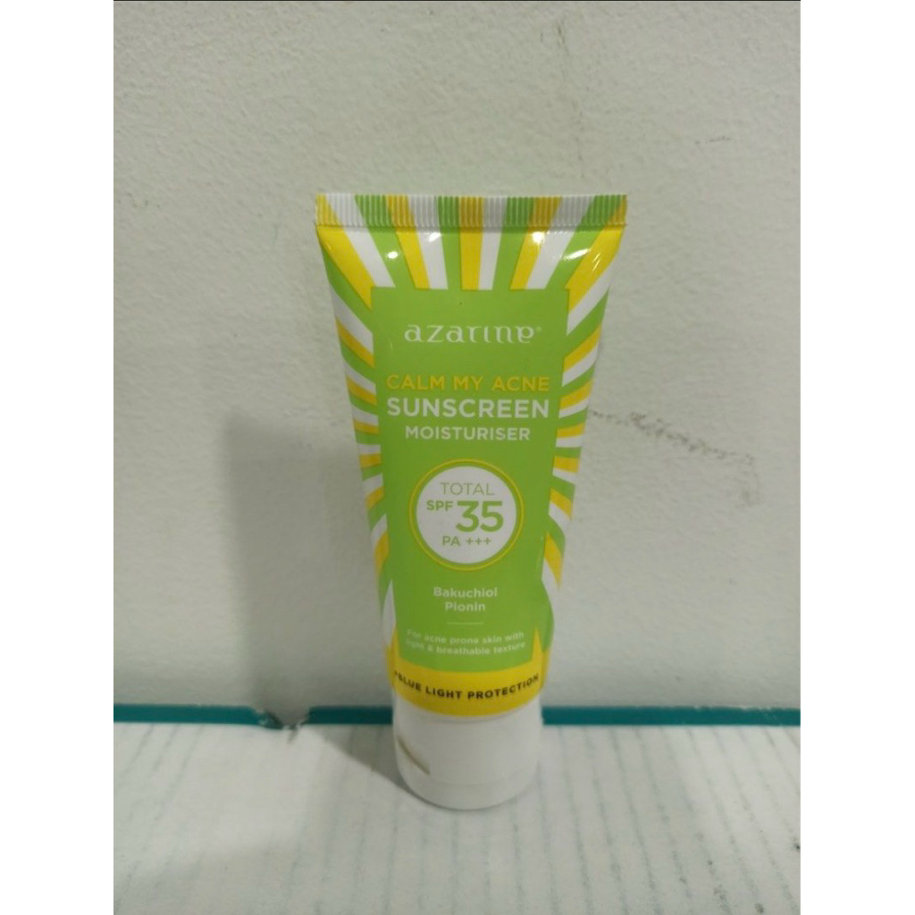 Preloved Sunscreen Azarine Calm My Acne
