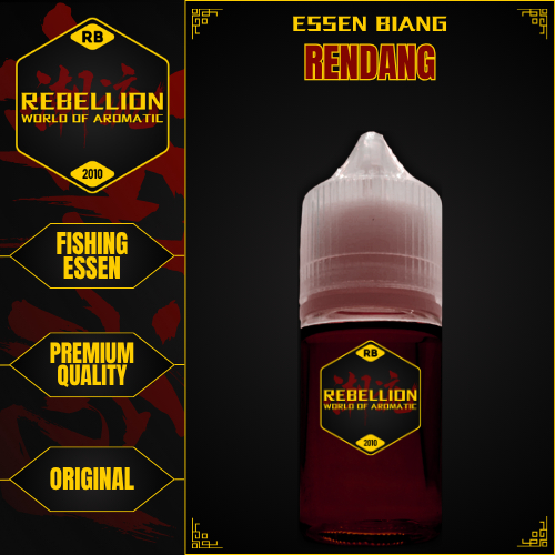 ESSEN REBELLION - Essen Biang Rendang / Essen Biang Murni Rendang Water Base Ikan Mas Patin Nila Muj