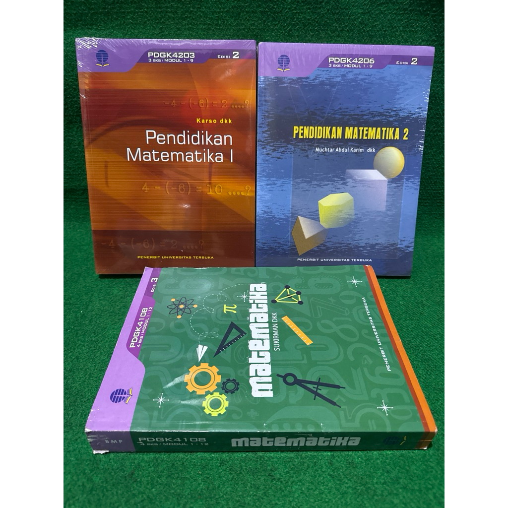 buku matematika - pendidikan matematika - universitas terbuka