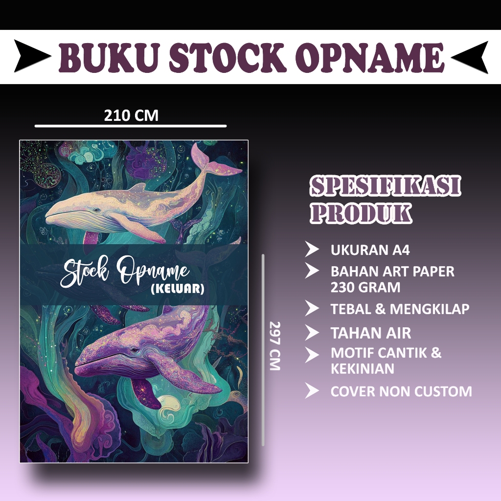 

BUKU STOCK OPNAME (KELUAR) BY GRAFISTETIK
