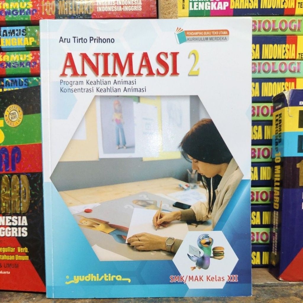 ANIMASI 2 kelas 12 SMK kurikulum merdeka Yudistira