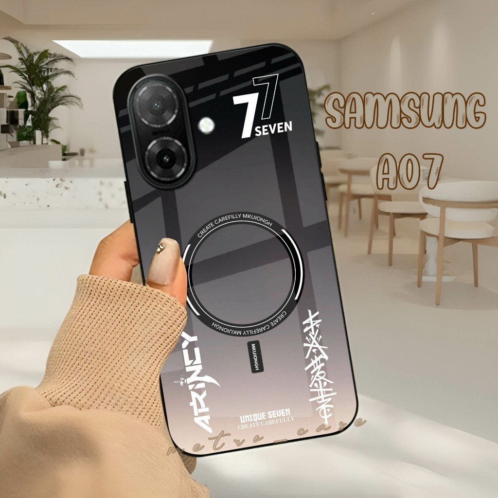 Softcase Glass Kaca Glossy SAMSUNG A07 - SAMSUNG A07 2025 - SAMSUNG NEW - Case SAMSUNG A07 - G81