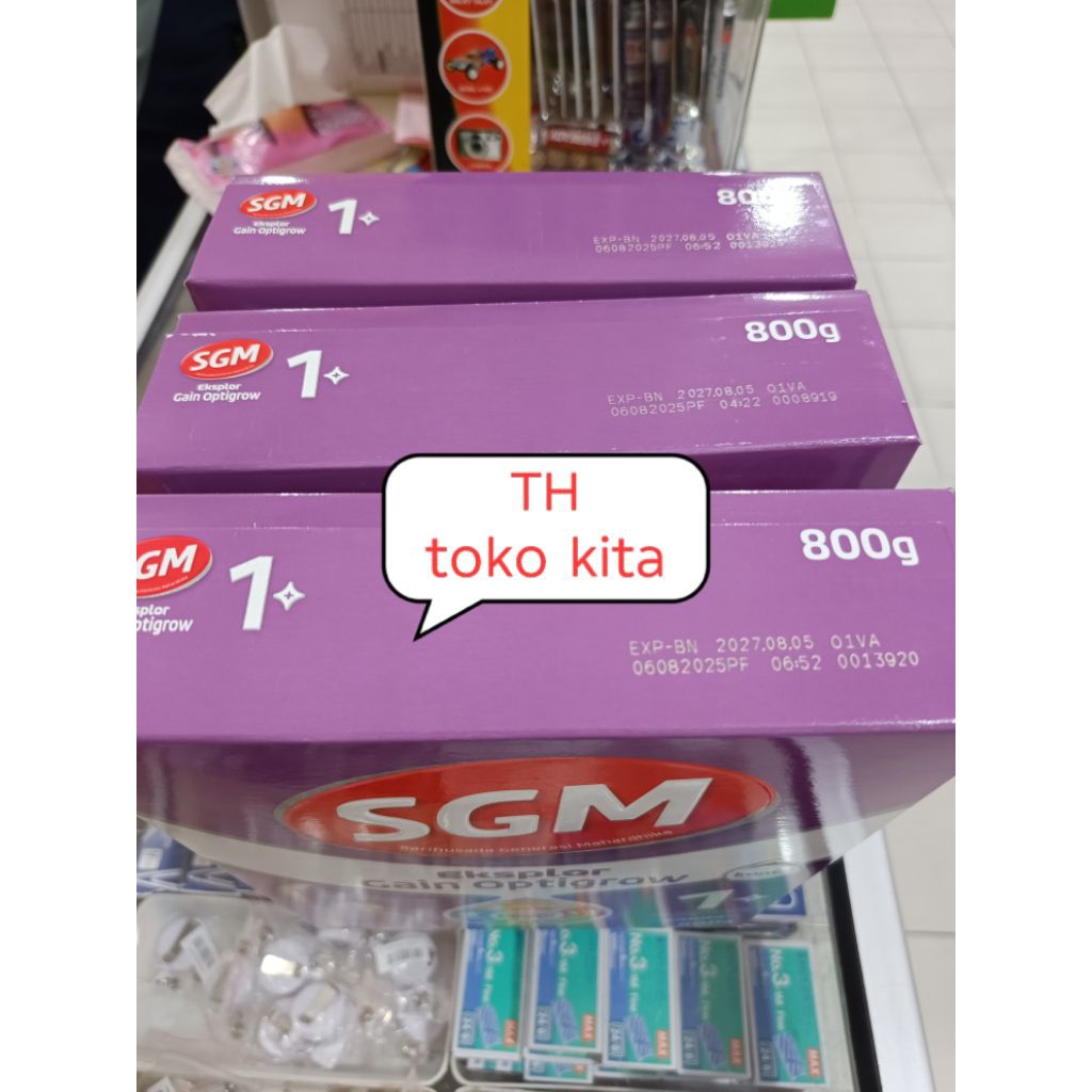 

SGM Eksplor Gain Optigrow 1 Vanilla Susu Bubuk 800 g