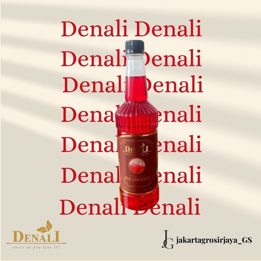

SYRUP DENALI RED COCONUT | SIRUP RED COCONUT 750 ml