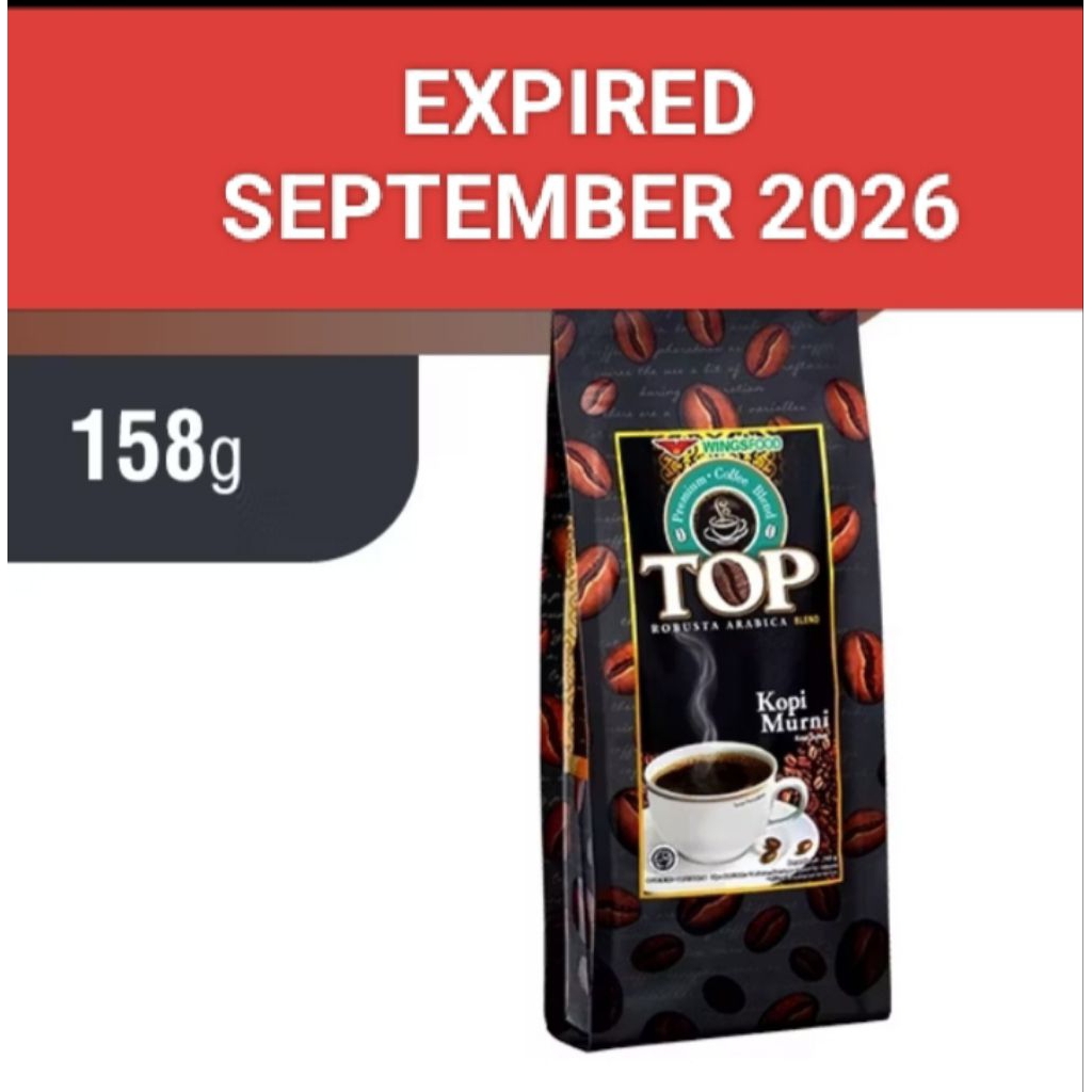 

TOP MURNI 158g tanpa gelas (exp Sept 2026)