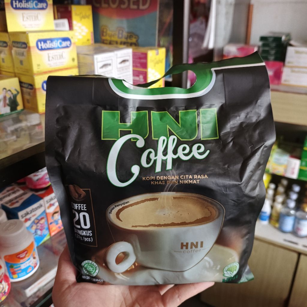 

HNI Coffee Original 20 Sachet | Kopi Instan Rasa Nikmat & Aromatik