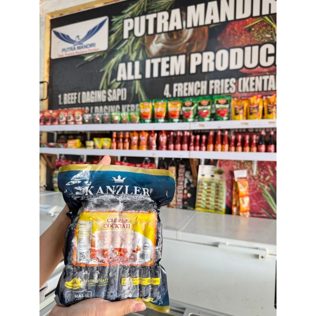 

SOSIS KANZLER CHEESE COCKTAIL 500GR