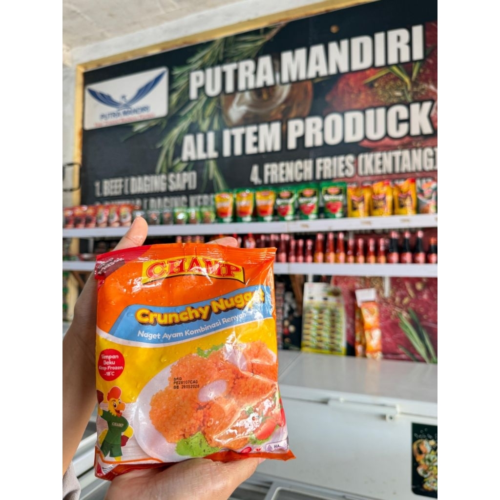 

NUGGET CHAMP CRUNCHY 225GR