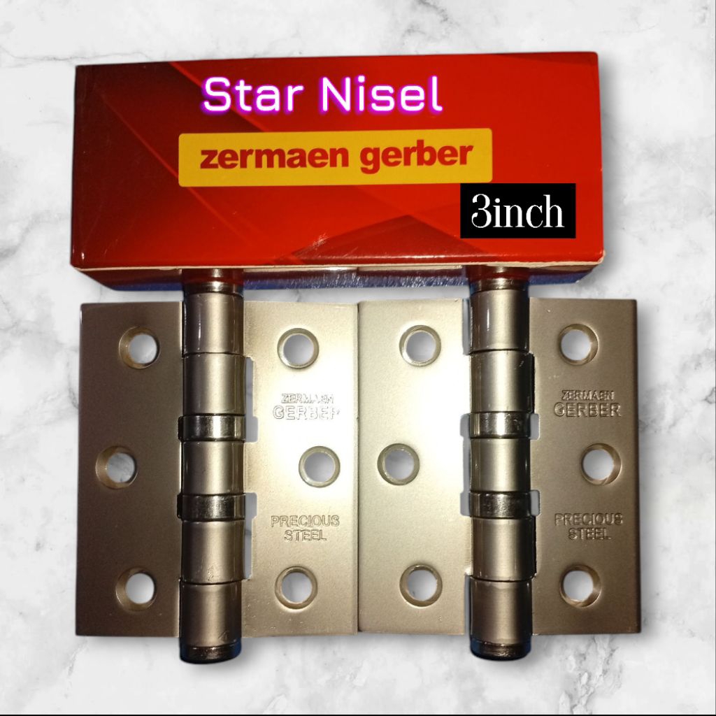 Engsel pintu rumah Tebal GERBER 3inch, 4inch, 5inch