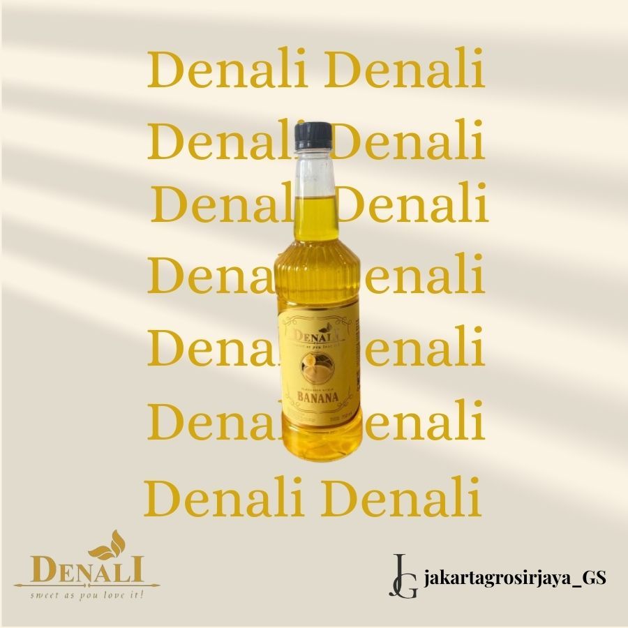 

DENALI SYRUP BANANA 750ML - SIRUP PISANG 750 MILI