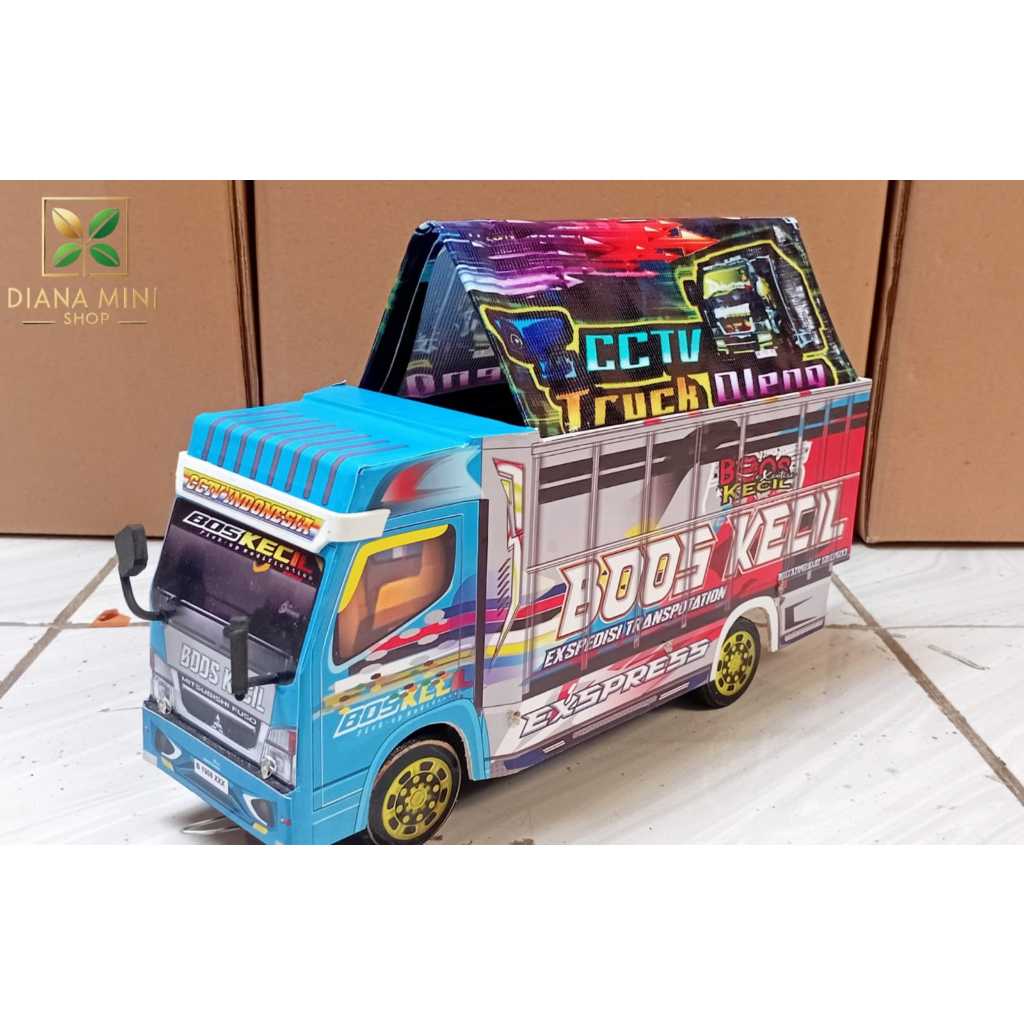 MINIATUR TRUK OLENG BOSS KECIL