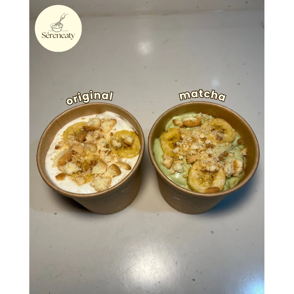 

Banana Pudding Dessert Original Matcha