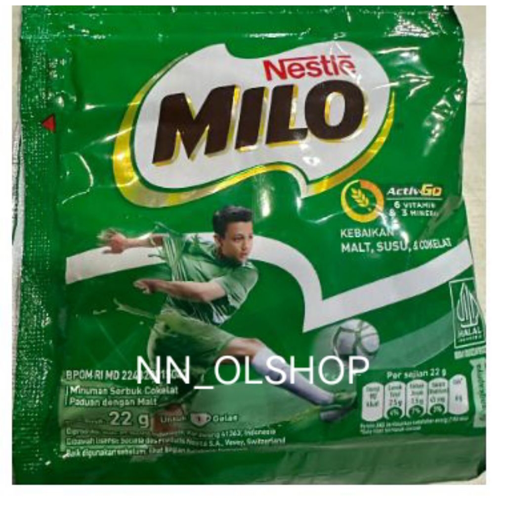 

Milo susu sachet Pics x 22gram