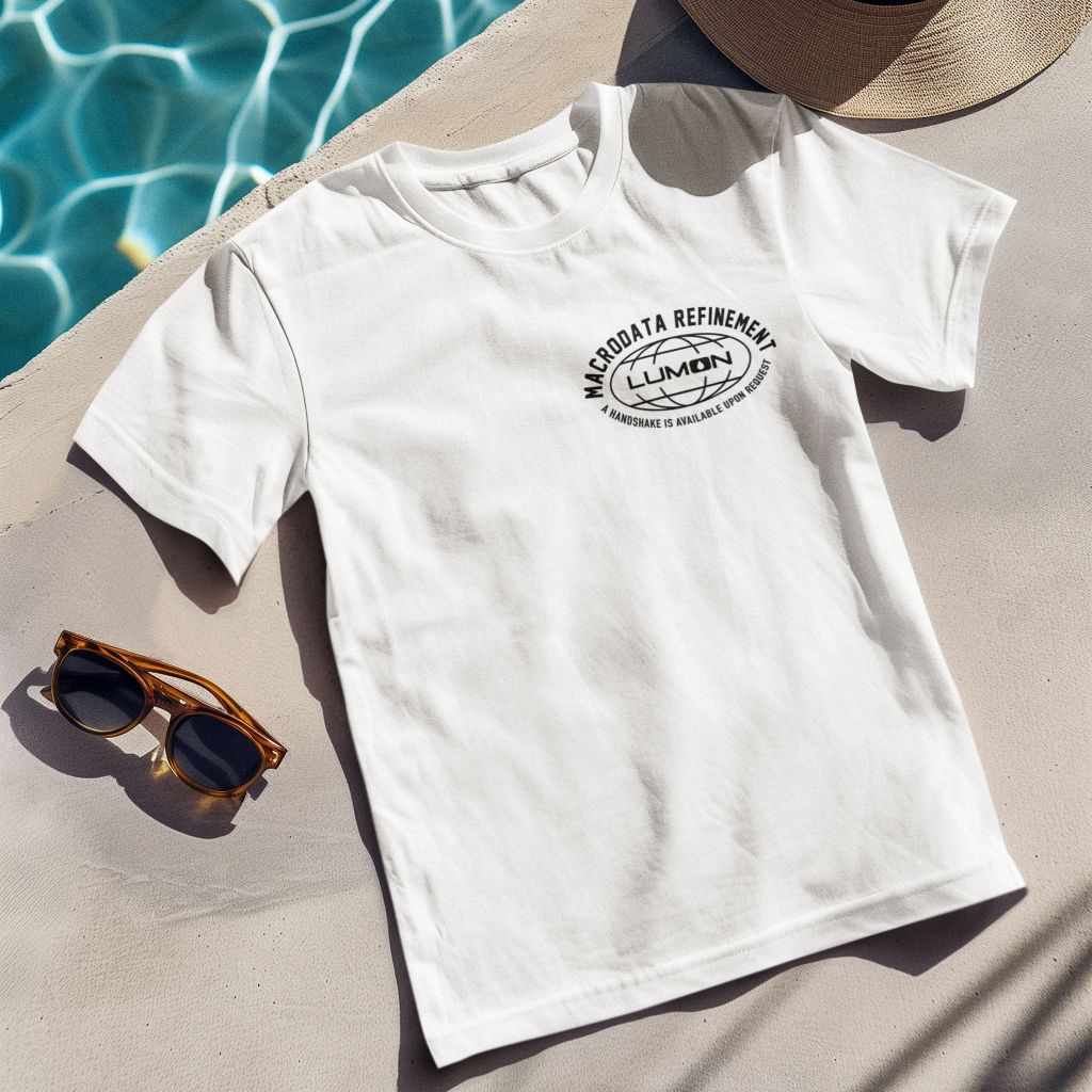 Dtg.Bdg Kaos Severance T Shirt Fan Art Lumon Macrodata Refinement Sablon Print on Shirt