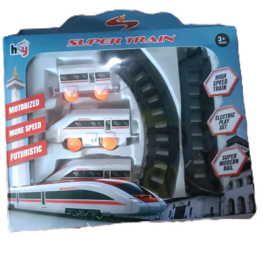 DLL Toys Mainan Kereta Api Set ( Thomas train set & Super Train set ),kereta api kecil,lrt,mrt,keret