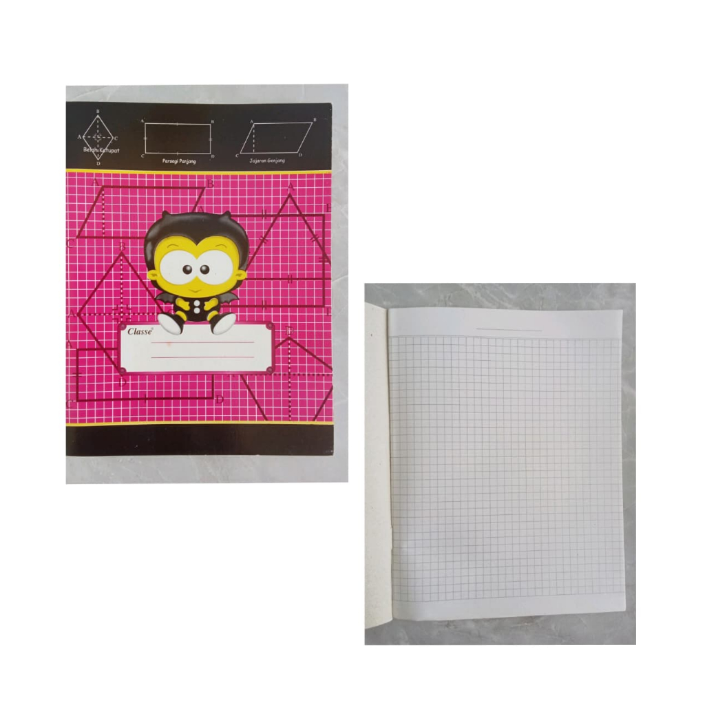 

Buku Tulis Kotak Kecil Matematika Classe (Pcs)