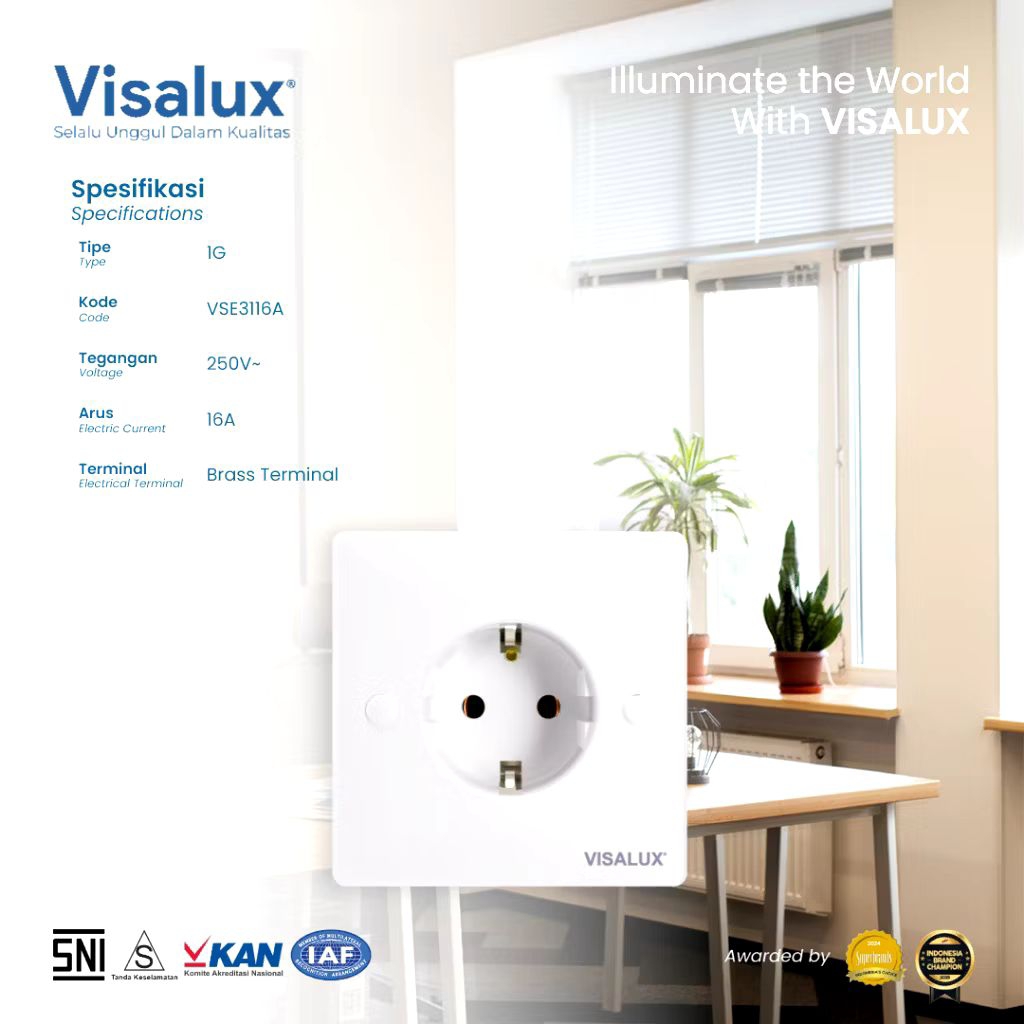 Stop kontak Visalux Eseries