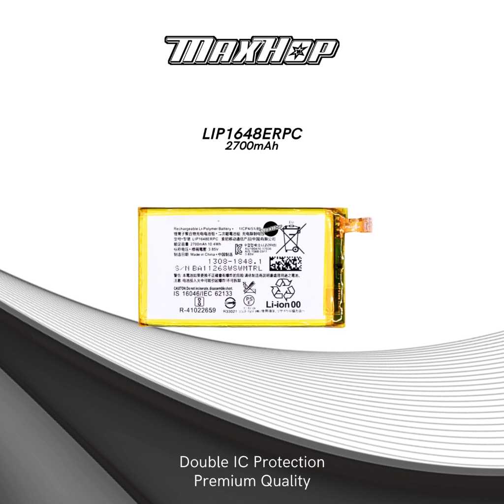 Baterai Xperia XZ1 Mini / XZ1 Compact / XZ1 Docomo / XZ1 SOV36 LIP1648ERPC Batre
