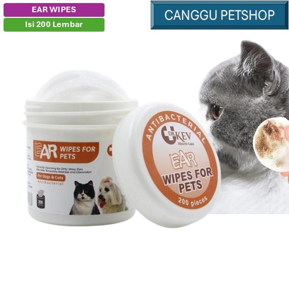EAR WIPES / TISU ANJING / TISU PEMBERSIH / PET WIPES /  EYE WIPES / EAR WIPES
