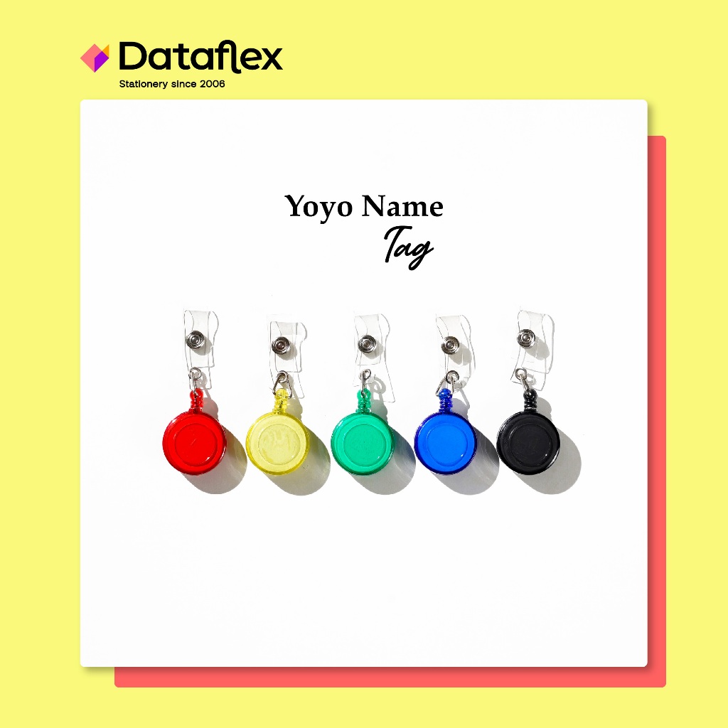 

Yoyo Name Tag / ID Card Holder YOYO (10 PCS)