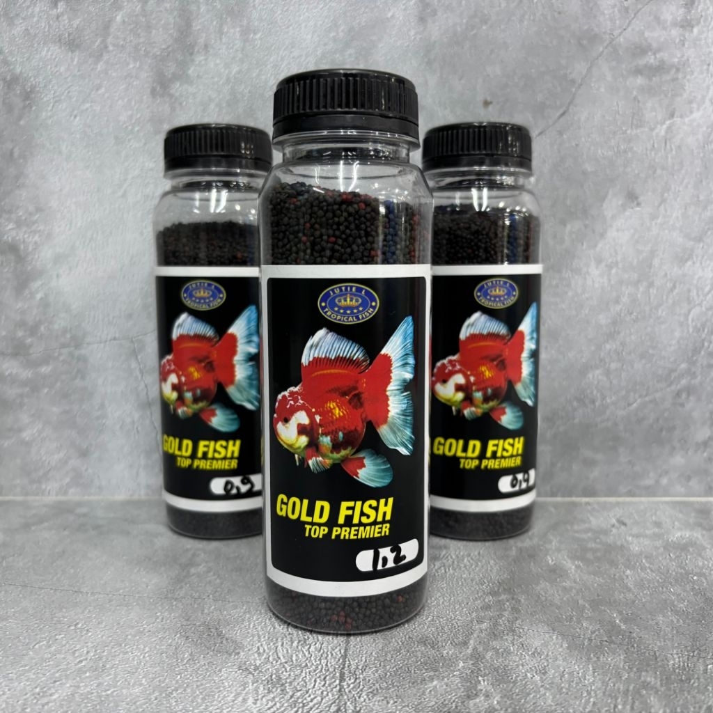 [Chan Aquatic] Pelet Ikan Jutie L Goldfish Size M Pelet Ikan Koki Koki Komet Oscar Parrot