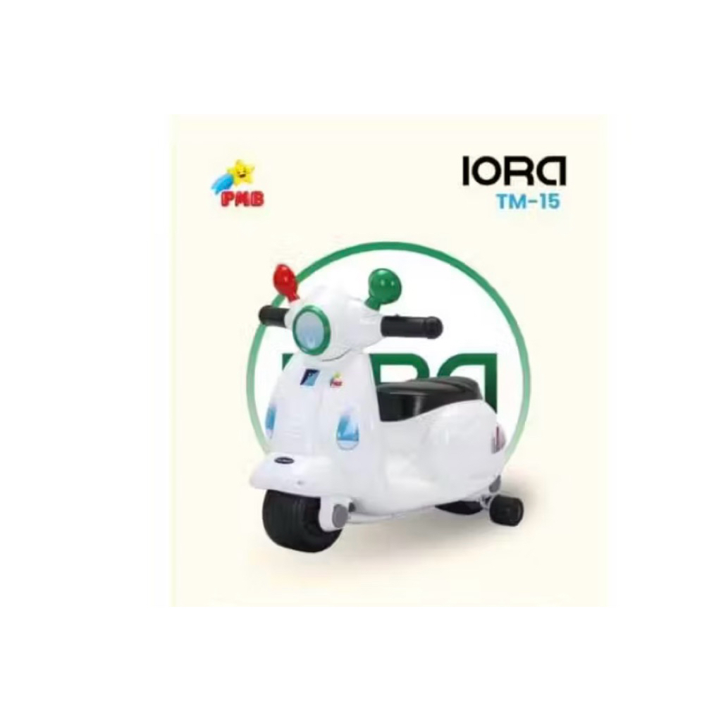 Mainan Anak Vespa Dorong/ Motor Anak Vespa PMB IORA TM 15