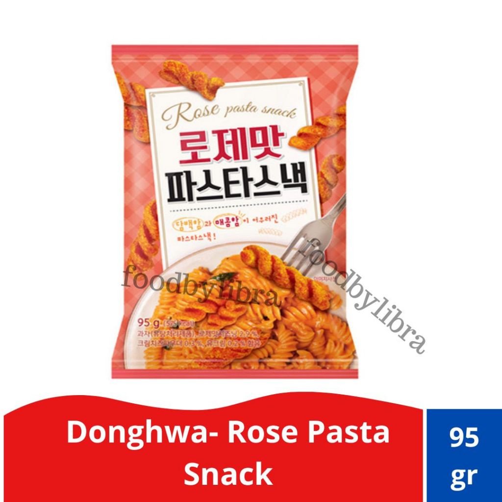 

Donghwa Rose Pasta Snack | snack ala Pasta– 95g