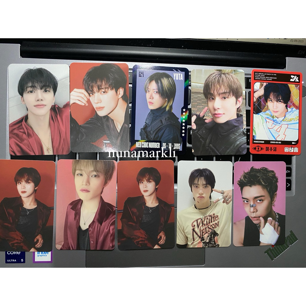 PROMO 11.11 Photocard Trading Card TC Season Greeting 2025 NCT Dream Jeno Jaemin Chenle Haechan