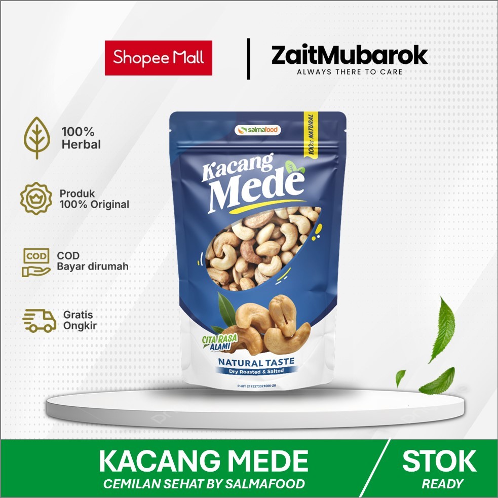 

Kacang Mede Panggang 1kg Cemilan Sehat By Salmafood