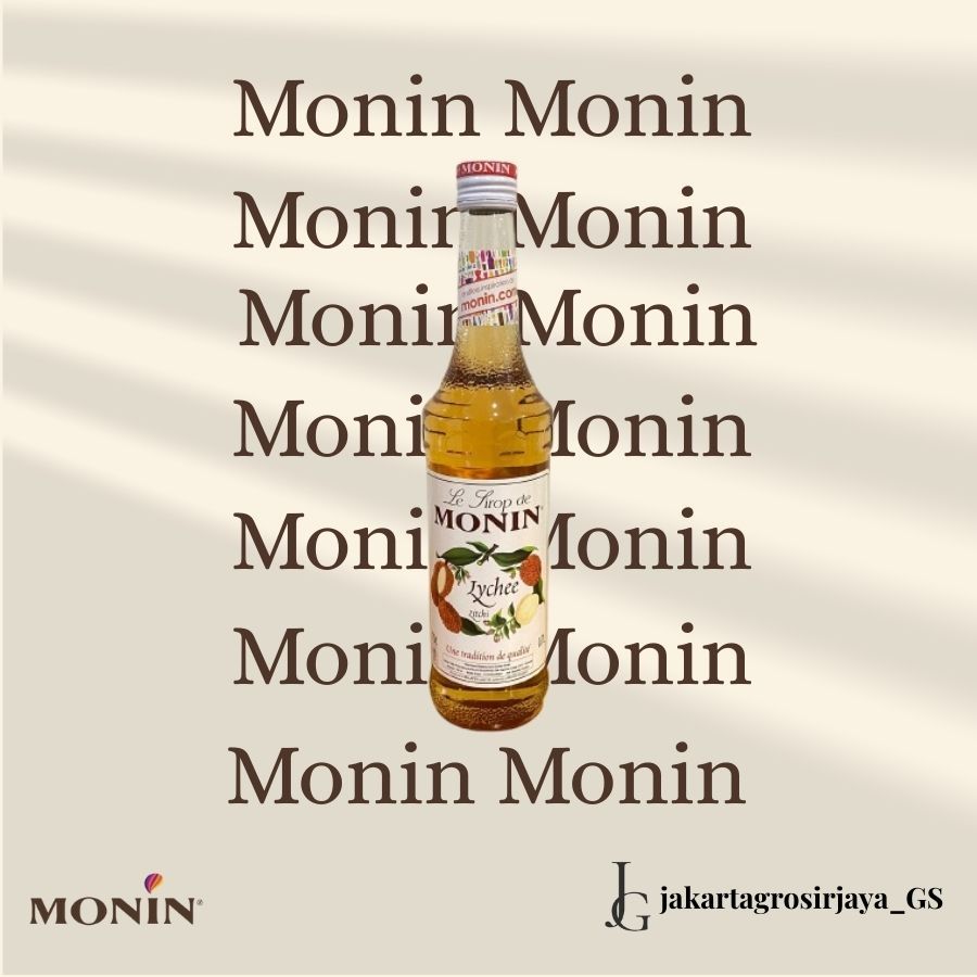 

SYRUP MONIN LYCHEE 700 ml SIRUP LECI | LITCHI - MONIN LECI 700 MILI