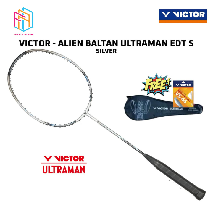 Raket Badminton VICTOR Alien Baltan Ultraman EDT S SIlver