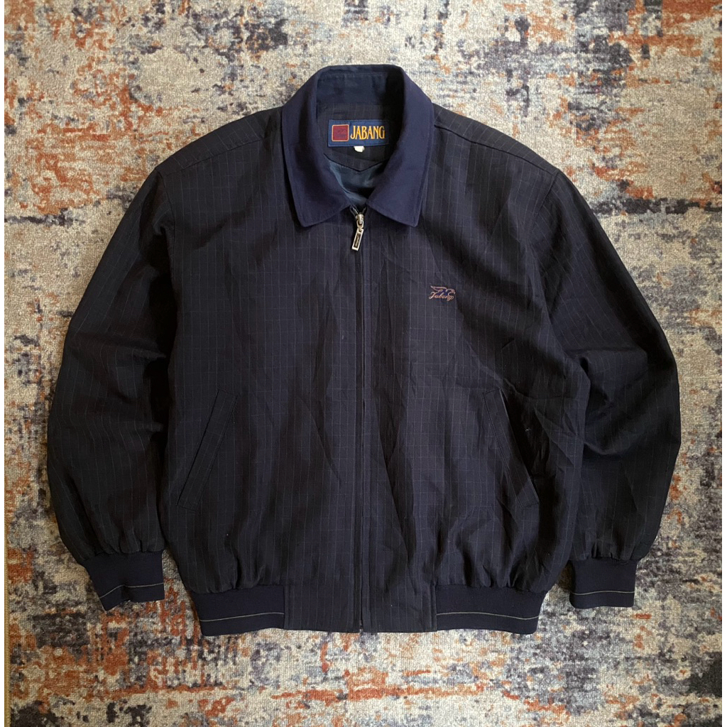 CASUAL PLAID  WORK JACKET WOOL JABANG