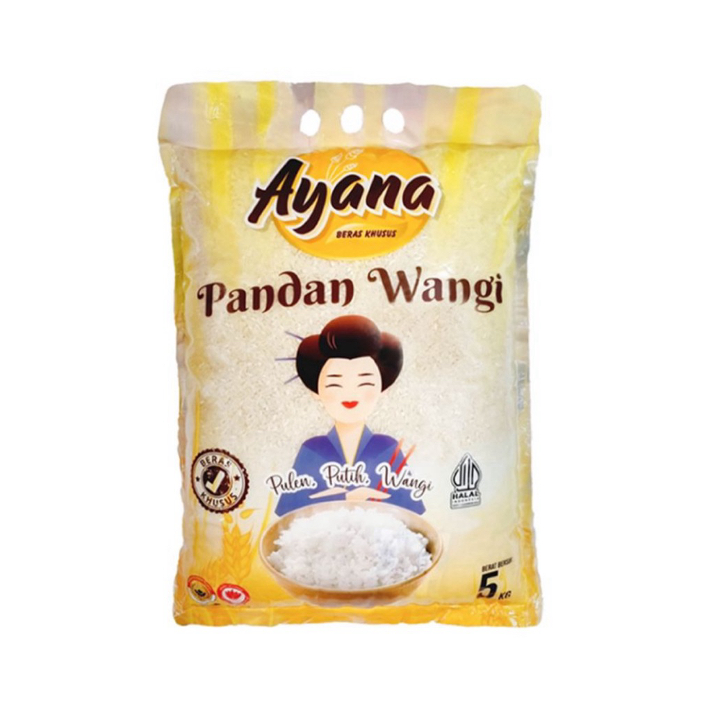 

Beras Ayana Pandan Wangi 5kg