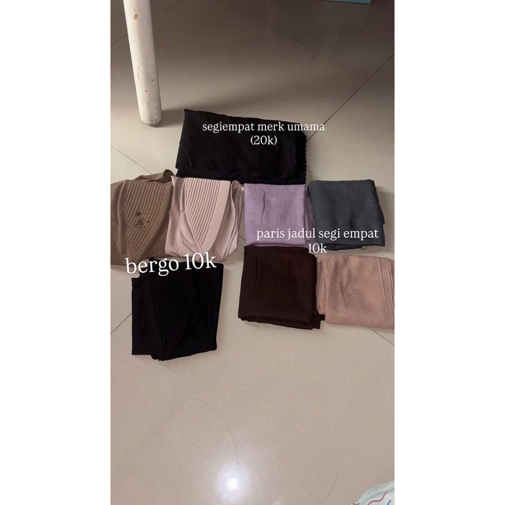 PRELOVED SEGIEMPAT PARIS JADUL UMAMA BERGO