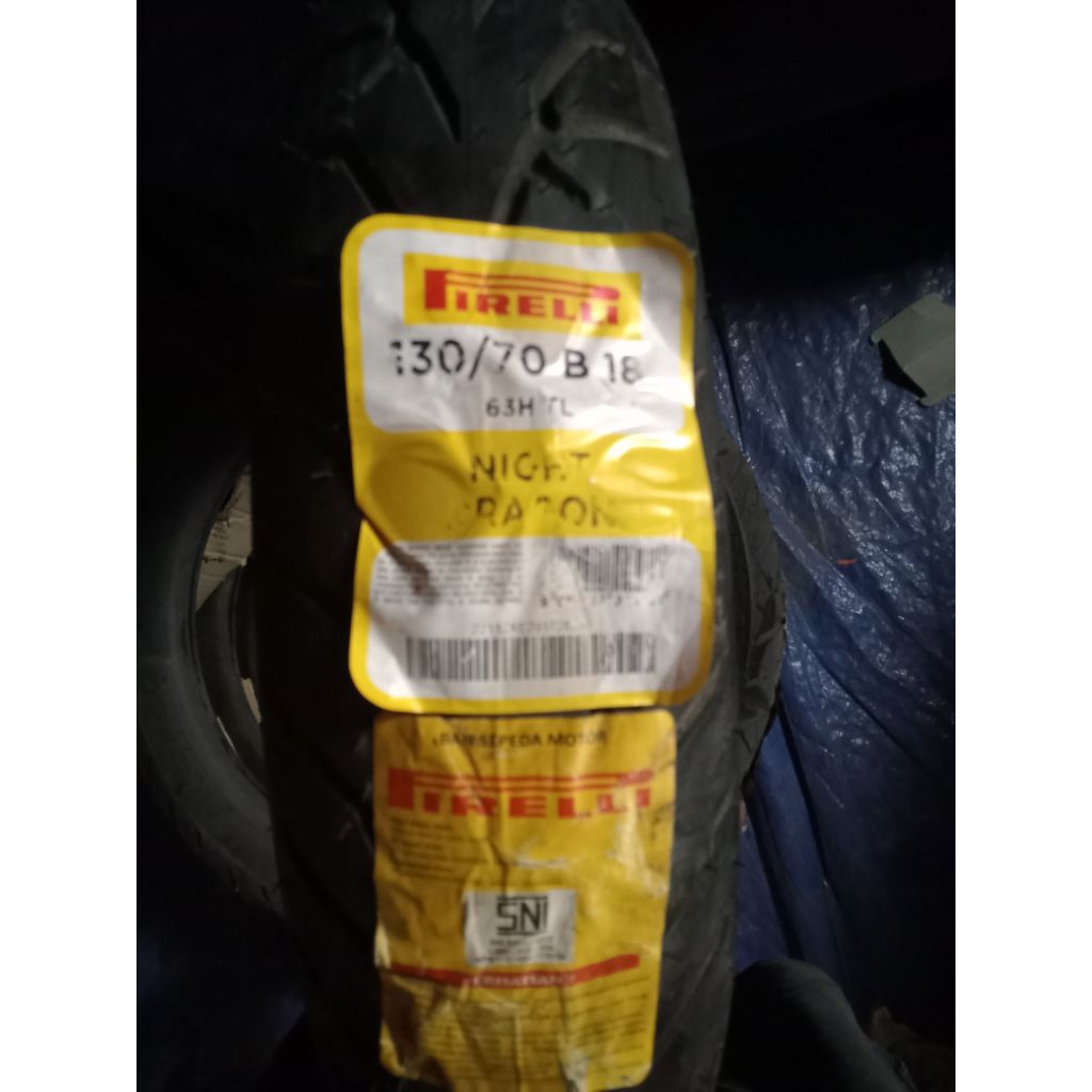 Promo ban 130/70 ring 18 Pirelli night dragon 2017